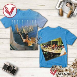 Supertramp Breakfast In America Album Cover Shirt Style 2, Unique Gifts For Music Lovers - Vesles2014S