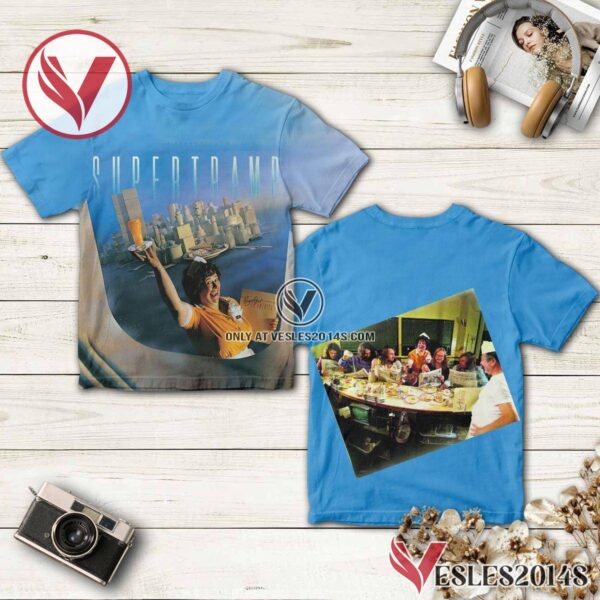 Supertramp Breakfast In America Album Cover Shirt Style 2, Unique Gifts For Music Lovers - Vesles2014S