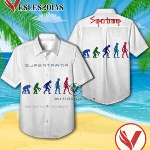 Supertramp Brother Where You Bound Album Cover Hawaiian Shirt, Unique Gifts For Music Lovers - Vesles2014S