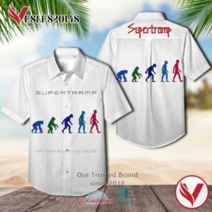 Supertramp Brother Where You Bound Albums Hawaiian Shirt, Best Gift For Music Lovers Vesles2014S
