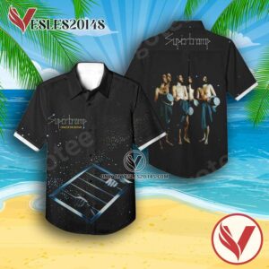 Supertramp Crime Of The Century Album Cover Hawaiian Shirt, Unique Gifts For Music Lovers - Vesles2014S