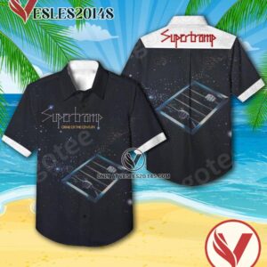 Supertramp Crime Of The Century Album Cover Style 2 Hawaiian Shirt, Unique Gifts For Music Lovers - Vesles2014S