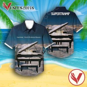 Supertramp Even In The Quietest Moments Album Cover Hawaiian Shirt, Unique Gifts For Music Lovers - Vesles2014S