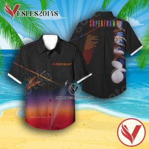 Supertramp Famous Last Words Album Cover Hawaiian Shirt, Unique Gifts For Music Lovers - Vesles2014S