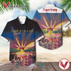 Supertramp Paris Albums Hawaiian Shirt, Best Gift For Music Lovers Vesles2014S