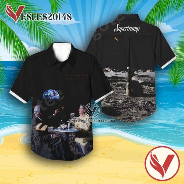 Supertramp Some Things Never Change Album Cover Hawaiian Shirt, Unique Gifts For Music Lovers - Vesles2014S