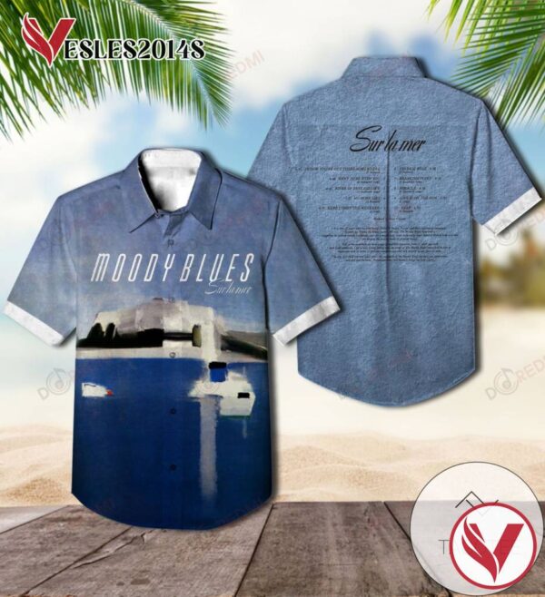 Sur La Mer Album By The Moody Blues Hawaiian Shirt, Best Gift For Music Lovers Vesles2014S