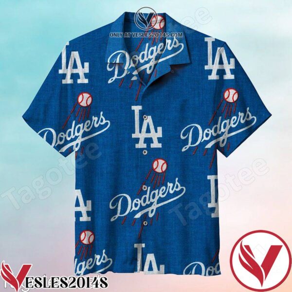 Surprising Los Angeles Dodgers Hawaiian Shirt, Unique Gifts For Friends - Vesles2014S 1