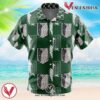 Survey Corps Attack on Titan Hawaiian Button Up Shirt, Perfect Gifts For Anime Lovers - Vesles2014S
