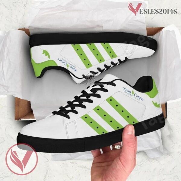Sussex County Community College Stan Smith Shoes, Unique Sneaker For Fans - Vesles2014s 1