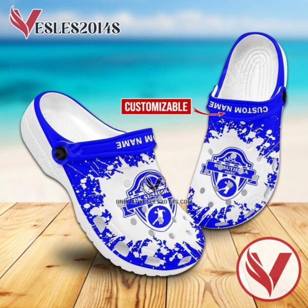 Sutjeska Niksic Logo Handball Crocs, Unique Footwear For Fans - Vesles2014S