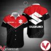 Suzuki Logo Black And Red Hawaiian Shirt, Unique Gifts For Friends - Vesles2014S 1