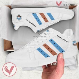 Swansea City Print Stan Smith Shoes, Best Sneaker For Fans - Vesles2014s 1