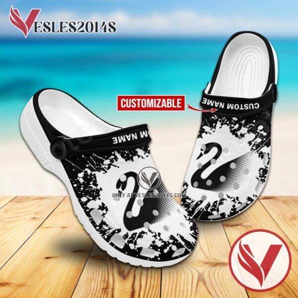 Swarovski Logo Crocs Shoes For Men And Women, Unique Clogs Shoes For Fans - Vesles2014S