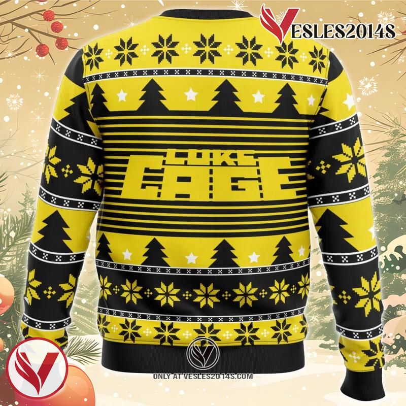 Sweet Christmas Luke Cage Ugly Christmas Sweater, Unique Christmas Gift For Fans - Vesles2014S 3