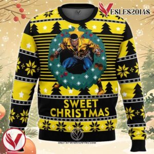 Sweet Christmas Luke Cage Ugly Christmas Sweater, Unique Christmas Gift For Fans - Vesles2014S