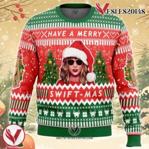 Swift Mas Taylor Swift Ugly Christmas Sweater, Unique Christmas Gift For Fans - Vesles2014S