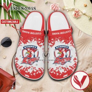 Sydney Roosters Custom Crocs Shoes For Men And Women, Unique Clogs Shoes For Fans - Vesles2014S 1