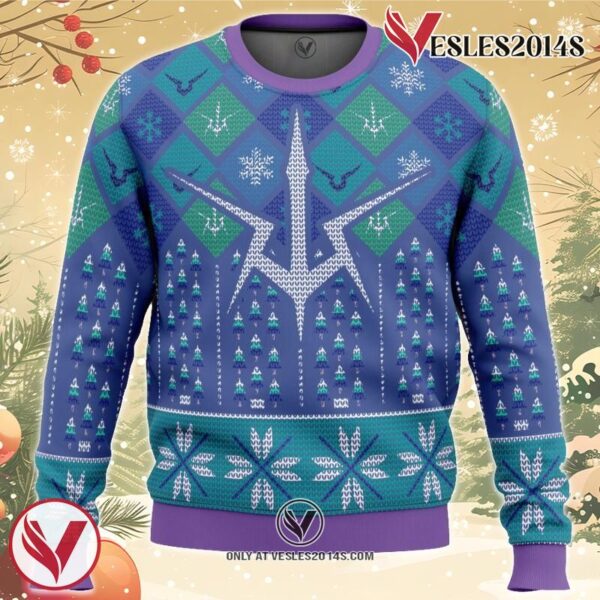 Symbol Lelouch Code Geass Ugly Christmas Sweater, Unique Christmas Gift For Fans - Vesles2014S