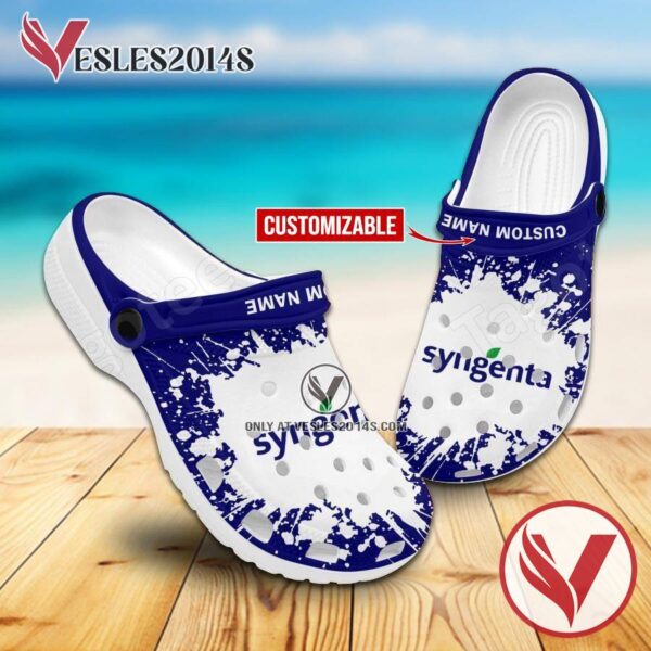 Syngenta Logo Crocs Shoes For Men And Women, Unique Clogs Shoes For Fans - Vesles2014S