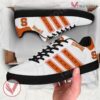 Syracuse Orange Print Stan Smith Shoes, Best Sneaker For Fans - Vesles2014s