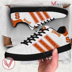 Syracuse Orange Print Stan Smith Shoes, Best Sneaker For Fans - Vesles2014s