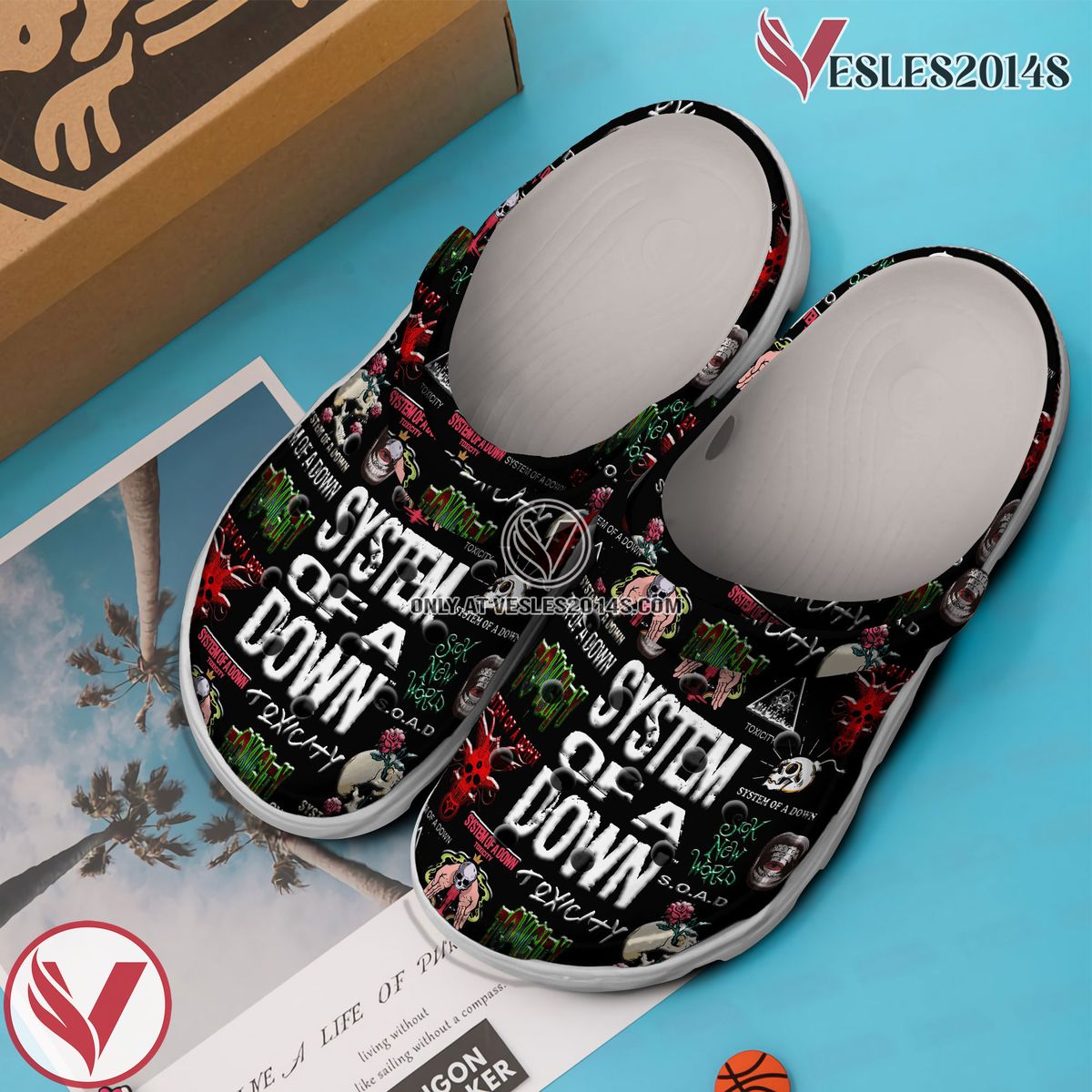 System Of A Down Music Crocs Crocband Clogs Shoes, Unique Gifts For Fans Style 3 - Vesles2014S 2