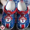 T Rangers White-Blue Clog Shoes, Unique Gift From  Vesles2014S