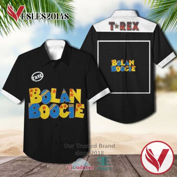 T. Rex Bolan Boogie 1972 Casual Hawaiian Shirt, Best Gifts For Summer Vesles2014S
