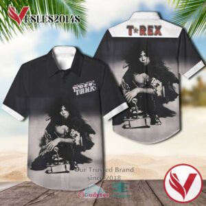 T. Rex Tanx 1973 Casual Hawaiian Shirt, Best Gifts For Summer Vesles2014S 1