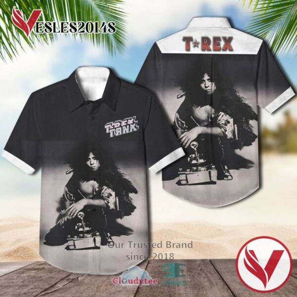 T. Rex Tanx 1973 Casual Hawaiian Shirt, Best Gifts For Summer Vesles2014S 1