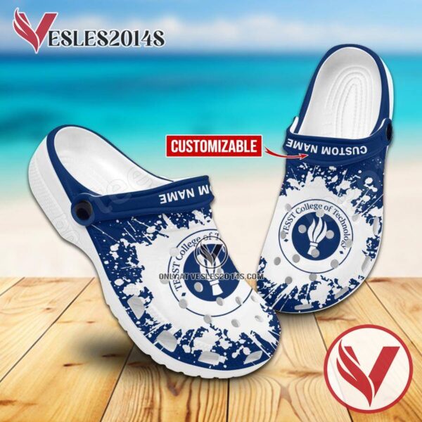 TESST College of Technology Crocs Shoes For Men And Women, Unique Clogs Shoes For Fans - Vesles2014S