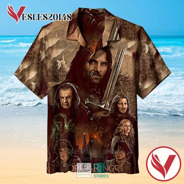THE LORD OF THE RINGS Casual Hawaiian Shirt, Best Gifts For Summer Vesles2014S 1