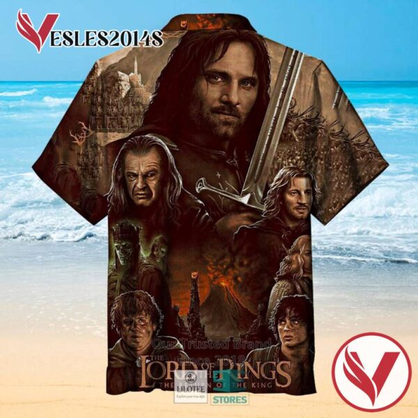 THE LORD OF THE RINGS Casual Hawaiian Shirt, Best Gifts For Summer Vesles2014S 2