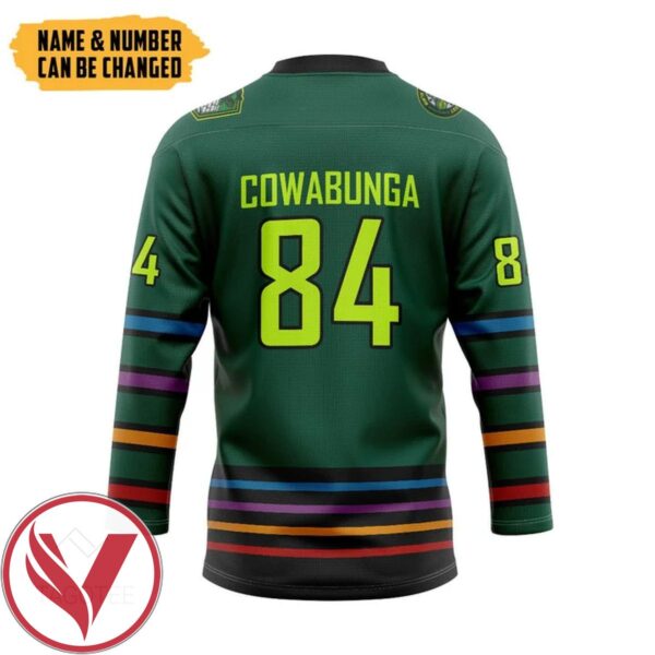 TMNT Custom Name Custom Number Hockey Jersey, Trending Gifts For Fans - Vesles2014s 1
