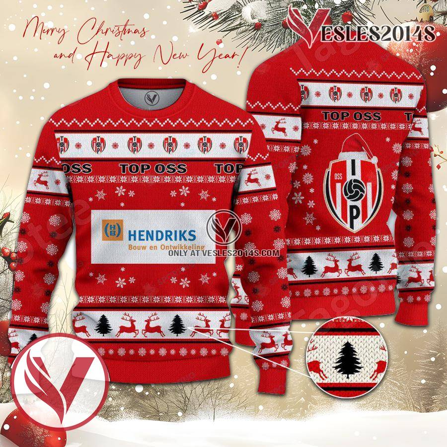 TOP Oss Sport Ugly Christmas Sweater, Unique Gifts For Fans - Vesles2014aS 1