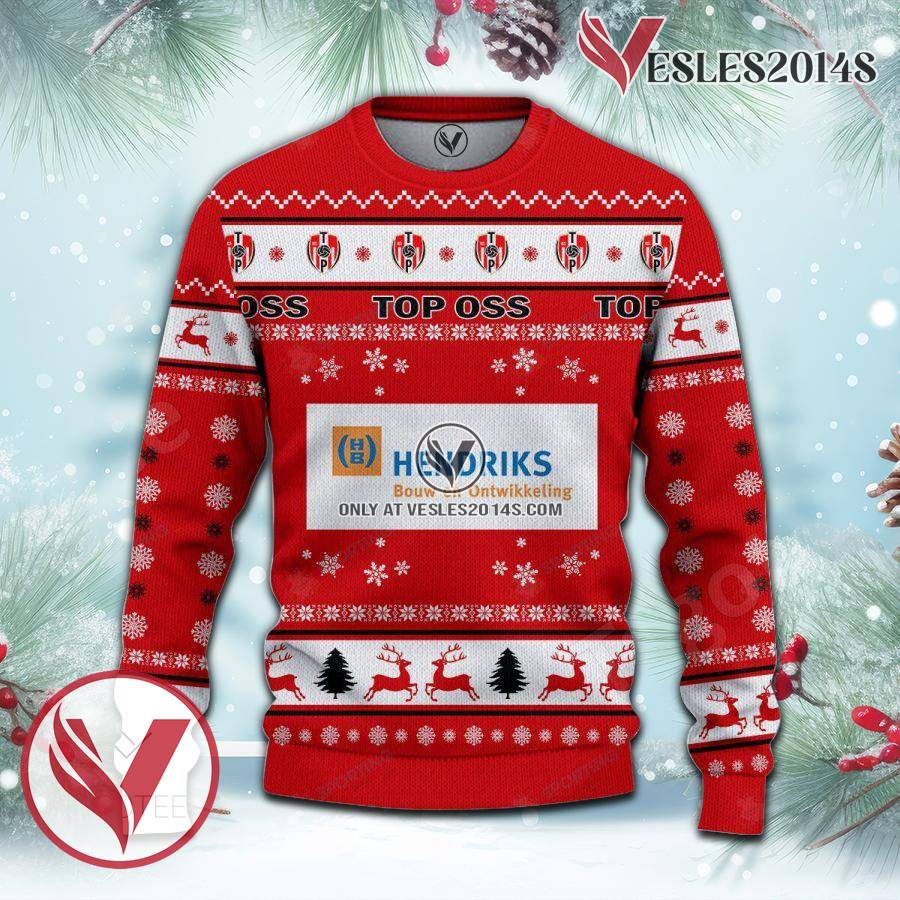 TOP Oss Sport Ugly Christmas Sweater, Unique Gifts For Fans - Vesles2014aS 2