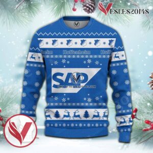 TSG Hoffenheim Sport Ugly Christmas Sweater, Unique Gifts For Fans - Vesles2014aS 2