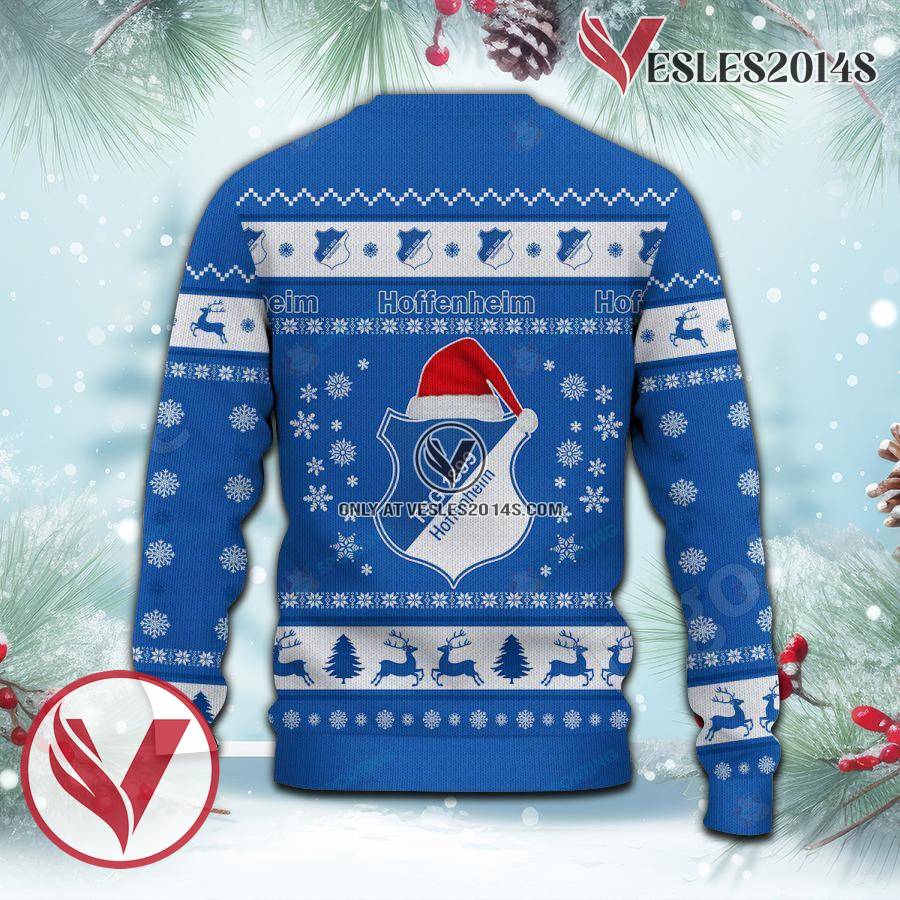 TSG Hoffenheim Sport Ugly Christmas Sweater, Unique Gifts For Fans - Vesles2014aS 3