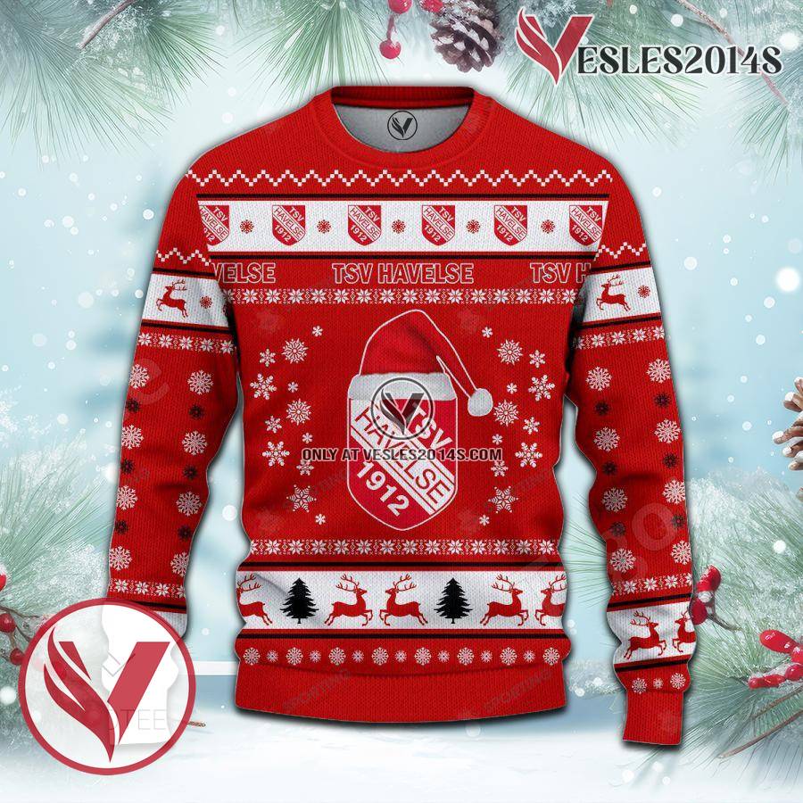 TSV Havelse Sport Ugly Christmas Sweater, Unique Gifts For Fans - Vesles2014aS 2