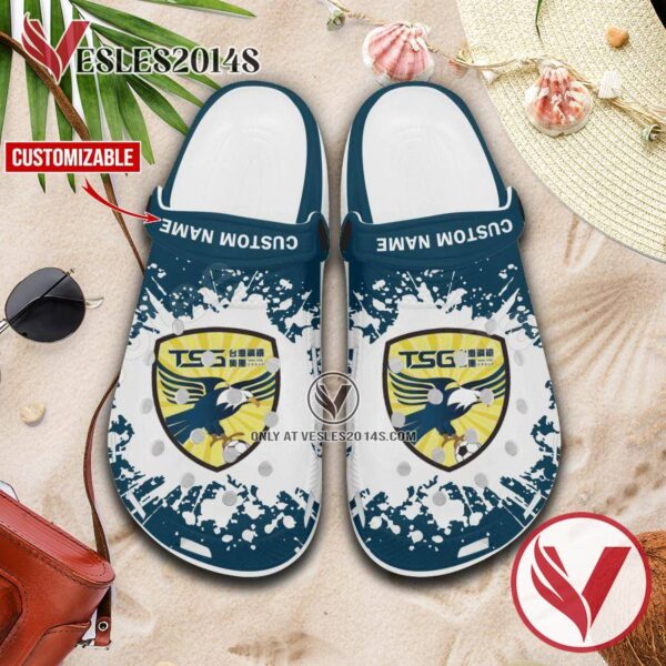 Tainan City FC Logo Custom Crocs Shoes For Men And Women, Unique Clogs Shoes For Fans - Vesles2014S 1