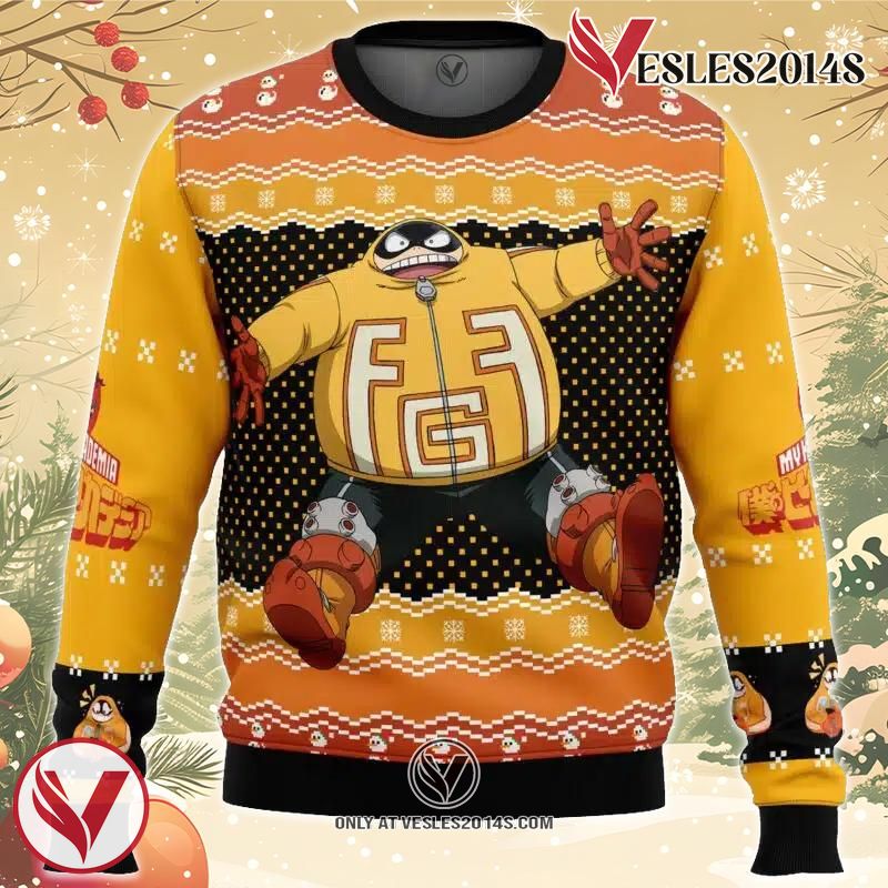 Taishiro Toyomitsu My Hero Academia Ugly Christmas Sweater, Unique Christmas Gift For Fans - Vesles2014S