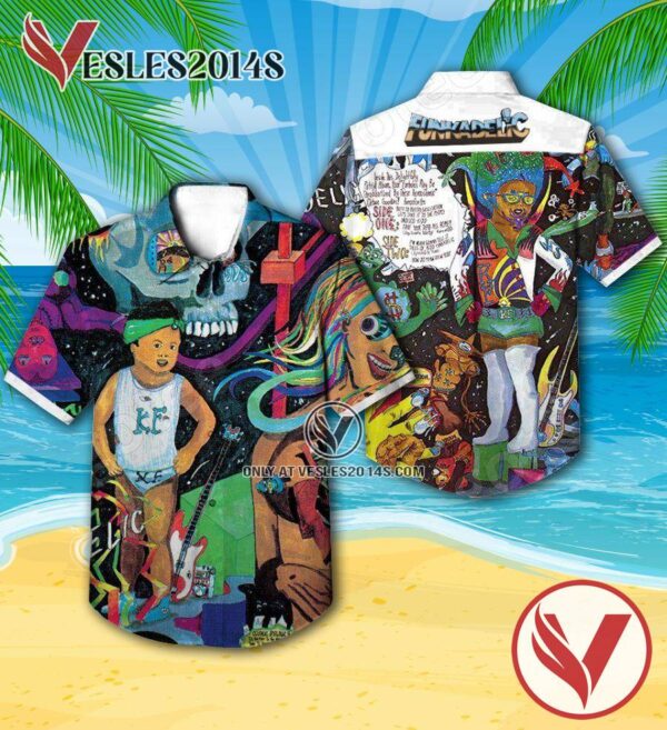 Tales Of Kidd Funkadelic Album By Funkadelic Hawaiian Shirt, Unique Gifts For Music Lovers - Vesles2014S