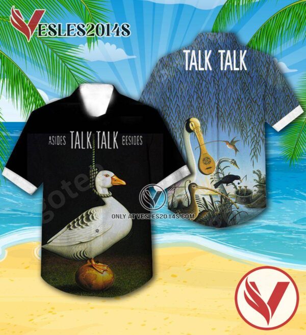 Talk Talk Asides Besides Compilation Album Cover Hawaiian Shirt, Unique Gifts For Music Lovers - Vesles2014S