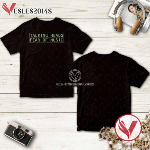 Talking Heads Fear Of Music Album Cover Shirt, Unique Gifts For Music Lovers - Vesles2014S