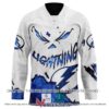 Tampa Bay Lightning Blood Personalized Hockey Jersey Shirt, Trending Gifts For Fans - Vesles2014s