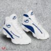 Tampa Bay Lightning Logo Air Jordan 13 Shoes, Best Sneaker Gifts For Fans - Vesles2014s