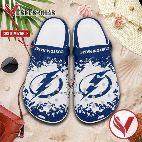 Tampa Bay Lightning Personalized Crocs Shoes For Men And Women, Unique Clogs Shoes For Fans - Vesles2014S 1