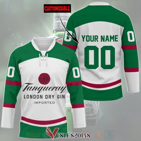 Tanqueray Personalized Hockey Jersey Shirt, Trending Gifts For Fans - Vesles2014s