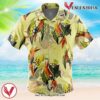 Tapu Koko Pokemon Hawaiian Button Up Shirt, Perfect Gifts For Anime Lovers - Vesles2014S
